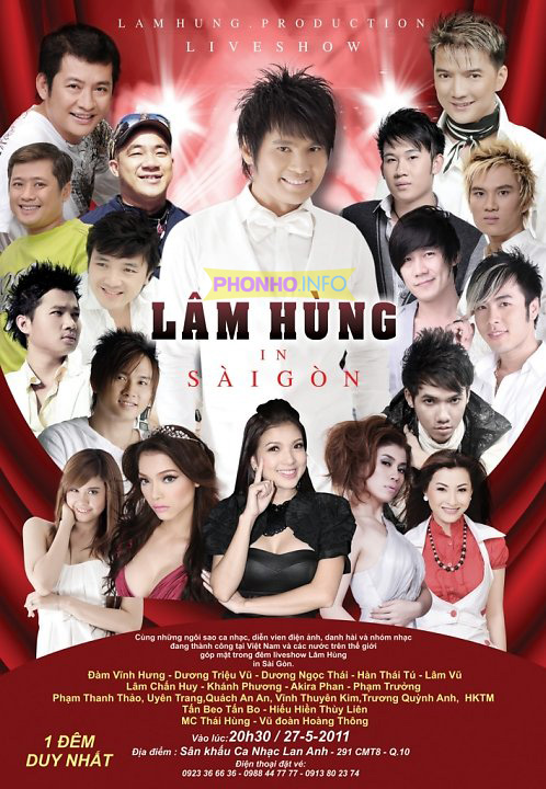 HM8105. Live Show Lâm Hùng In Sài Gòn (4G)